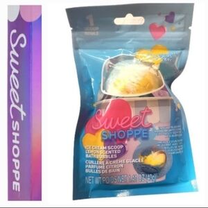 2/$6 Sweet Shoppe Ice Cream Scoop Lemon Scented Bath Bubbles